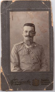 Визитное фото поручика 163-го пехотного Ленкоранско-Нашебургского полка.