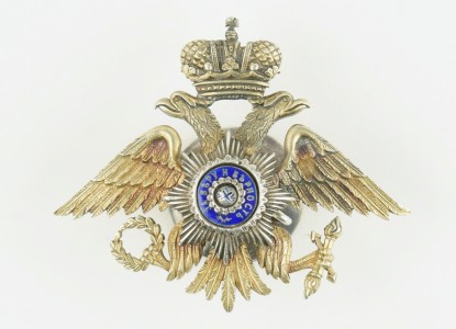 Знак Николаевского кавалерийского училища.