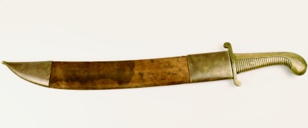 Саперный солдатский тесак образца 1827 года с пилой на обухе клинка.