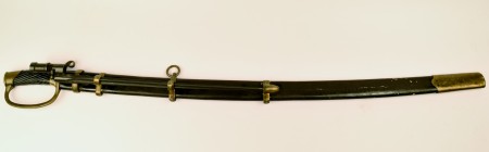 Шашка драгунская солдатская образца 1881 года со штыком.