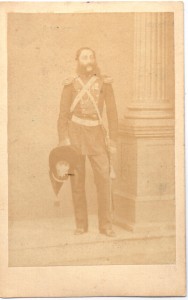 Фотография капитана Лейб-Гвардии Конно-Гренадерского полка Александра Егоровича Кетхудова.