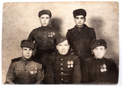 Фотография Советских военнослужащих.