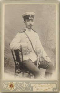 Кабинет-портрет офицера Болгарской армии, 1905 год.