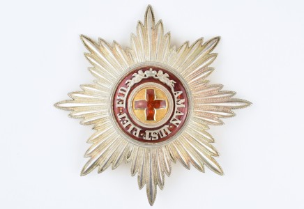 Звезда ордена Святой Анны.