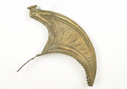 "Гребень" от военной каски, 19 век, Европа.