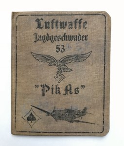 Документы немецкого летчика Клауса Рэйтера, пилота 53-й истребительной эскадрильи «Пиковый туз», Германия, 1943 год.