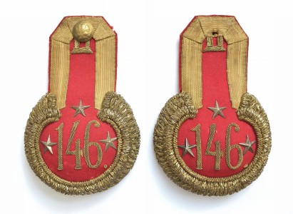Эполеты поручика 146-го Пех. Царицынского полка, Россия.