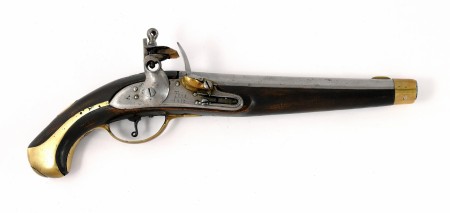 Кремнево-ударный гладкоствольный пистолет. Тула, 1813 год.