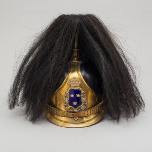 Шведский драгунский офицерский шлем, образца 1886 года.
