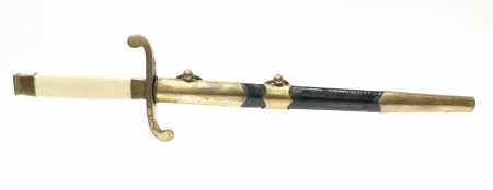 Кортик офицеров Флота образца 1803 года, Анненское оружие "За храбрость", с ножнами, Германия, Золинген, для России.