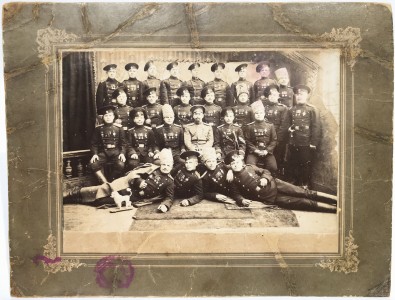 Групповое фото одной из рот 16-го пех. Ладожского полка, начало 20-го века, Российская Империя.