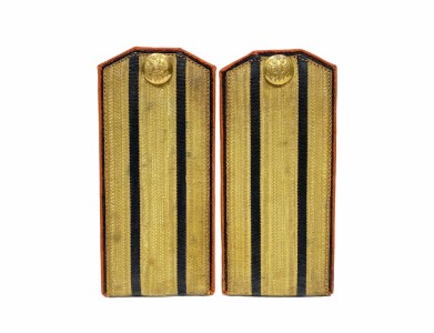 Погоны Капитана 1-го ранга (полковника) артиллерийской части Морского ведомства, Российская Империя.